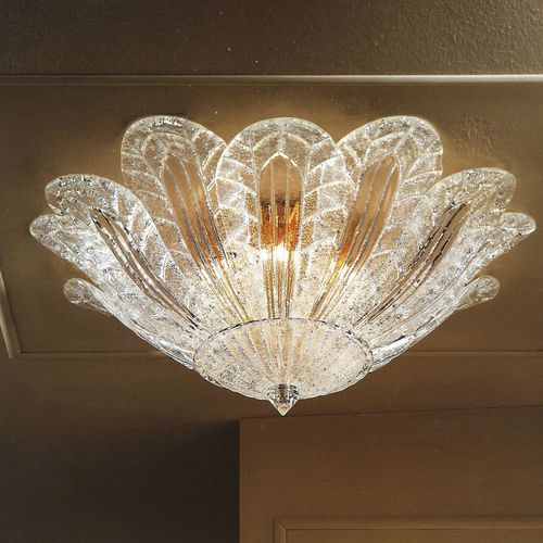 Plafonnier classique - Mandarino - BOTTEGA VENEZIANA - rond / en verre soufflé / en cristal