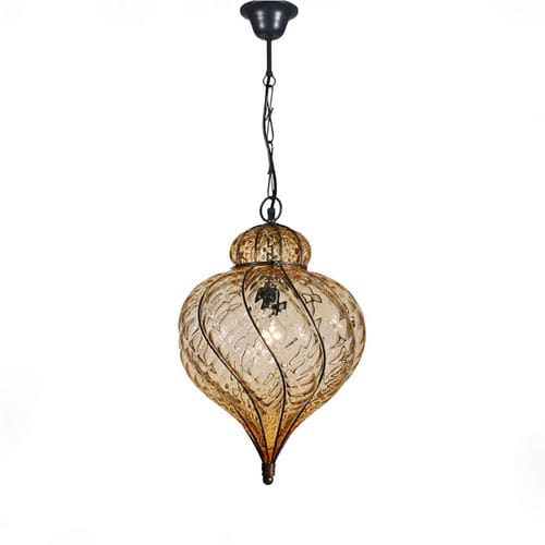 Suspension - Lanterna veneziana goccia - BOTTEGA VENEZIANA - en verre de Murano / classique / d'intérieur