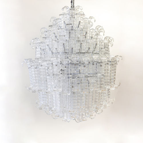 Lustre vintage - Felci V206 - BOTTEGA VENEZIANA - en verre de Murano / professionnel / sculptural