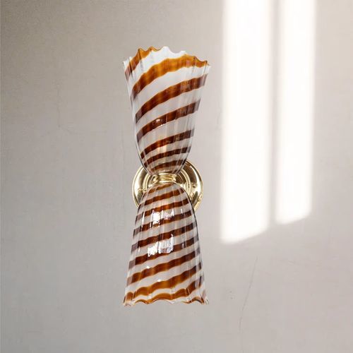 Applique murale vintage - ADELE AP - BOTTEGA VENEZIANA - d'intérieur / en verre de Murano / en verre sablé