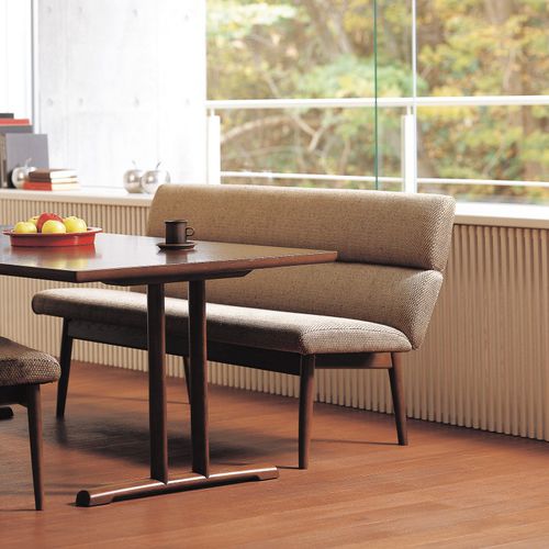 Banquette contemporaine - ECLIPSE  - CondeHouse - en tissu / en cuir / contract