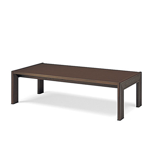 Table basse contemporaine - TRIADO  - CondeHouse - en chêne / avec piètement en chêne / rectangulaire