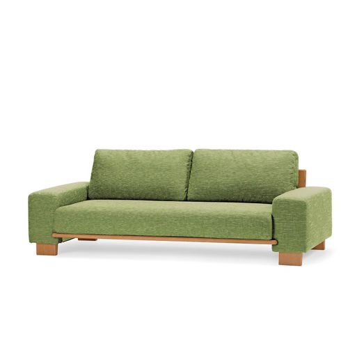 Canapé contemporain - RS - CondeHouse - en tissu / en cuir / avec repose-tête
