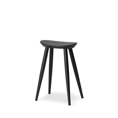 Tabouret de bar contemporain - C COLLECTION  - CondeHouse - en bois massif / avec piètement en frêne / 4 pieds