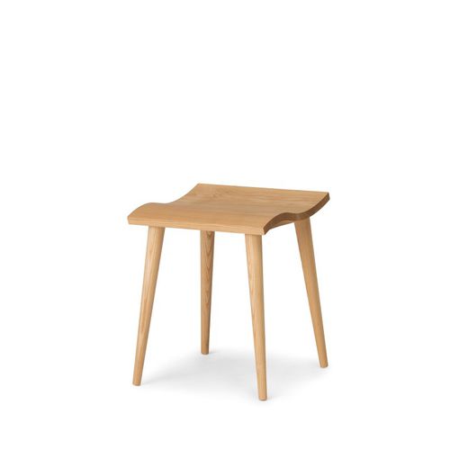 Tabouret contemporain - C COLLECTION: Mine - CondeHouse - en bois massif / avec piètement en frêne