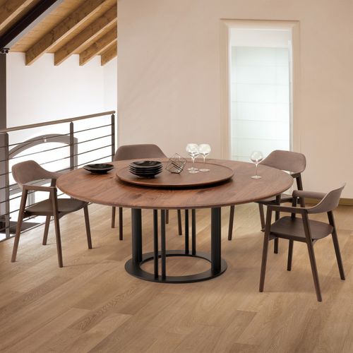 Table à manger contemporaine - RB - CondeHouse - en chêne / en noyer / en frêne