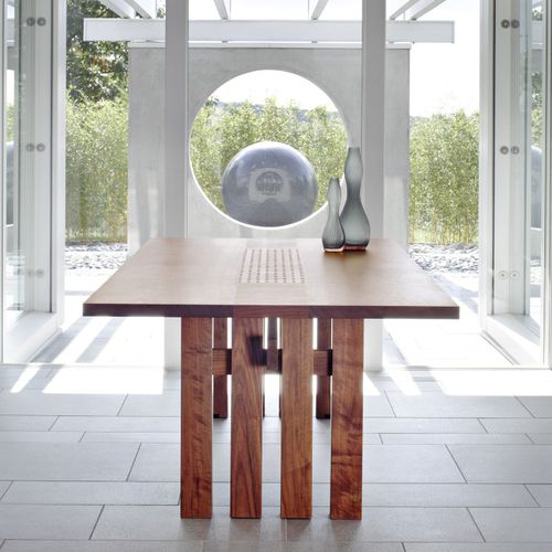 Table à manger contemporaine - IPPONGI Nakakiori - CondeHouse - en chêne / en noyer / en bois massif