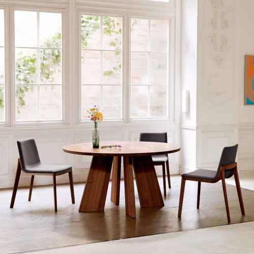 Table à manger contemporaine - HAKAMA - CondeHouse - en chêne / en noyer / en bois massif