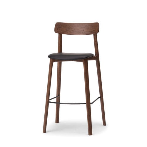 Chaise de bar contemporaine - AATOS - CondeHouse - d'intérieur / en tissu / en cuir