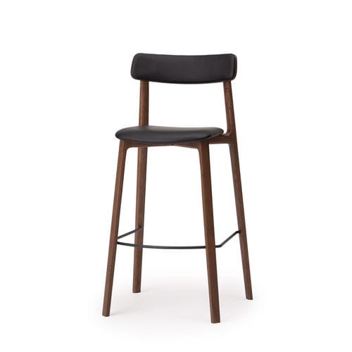 Chaise de bar contemporaine - AATOS - CondeHouse - d'intérieur / en tissu / en cuir