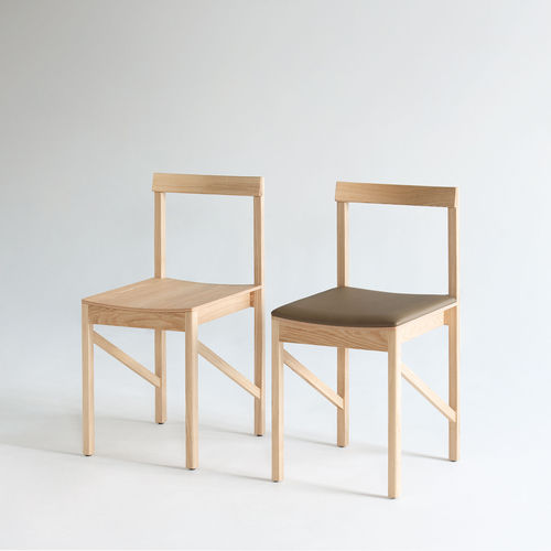 Chaise de salle à manger contemporaine - NAKKA  - CondeHouse - d'intérieur / en tissu / en cuir