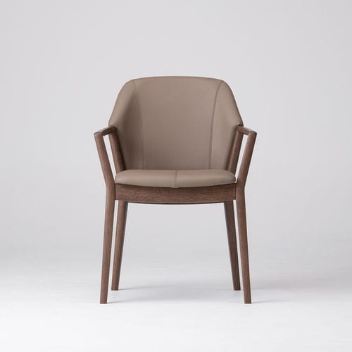 Chaise de salle à manger contemporaine - KARI - CondeHouse - d'intérieur / en tissu / en cuir