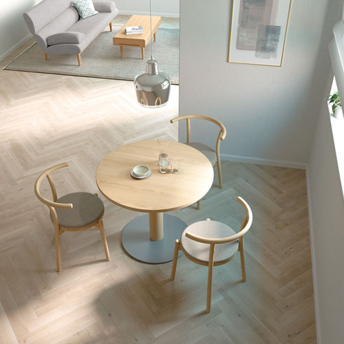 Chaise de salle à manger en linoléum - KOTAN - CondeHouse - contemporaine / de cuisine / pour salon