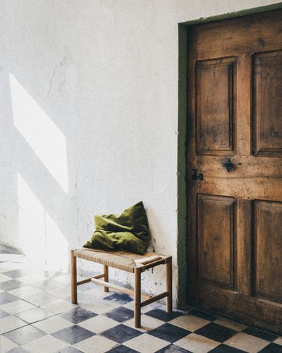 Banc contemporain - BANCOUNET - Midi - en chêne / en paille / durable