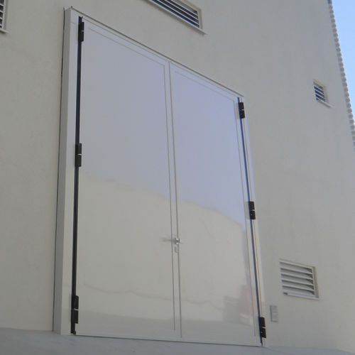 Porte industrielle battante - ST602Z - Schneider Torsysteme - en aluminium / de sécurité / à haute résistance