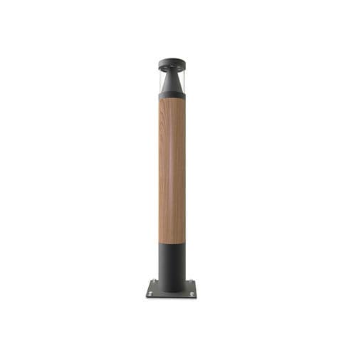 Borne d'éclairage urbaine - VELI-12S - TMTechElectronics Co., Ltd - contemporaine / en bois / à LED