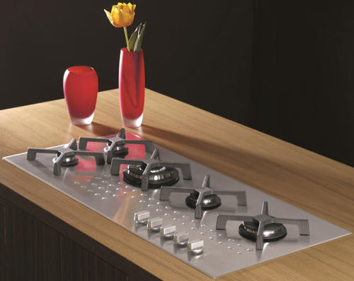 Table de cuisson à gaz - FPG10095 - BLUAWAY SA - 5 foyers / encastrable / avec manettes
