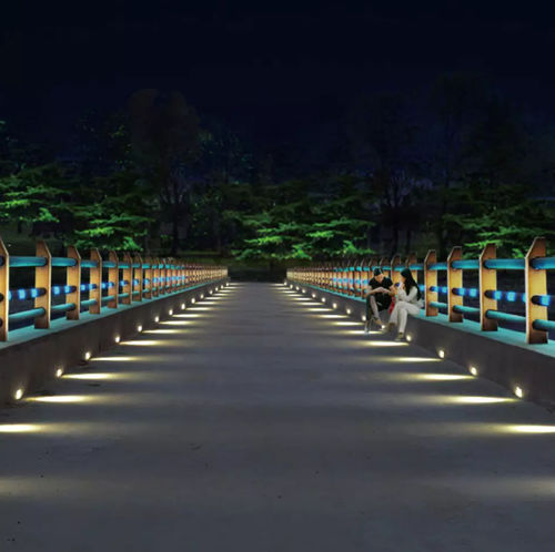 Applique murale contemporaine - EXC-BD135A - Shenzhen EXC-LED Technology Co., Ltd - d'extérieur / en PC / géométriques