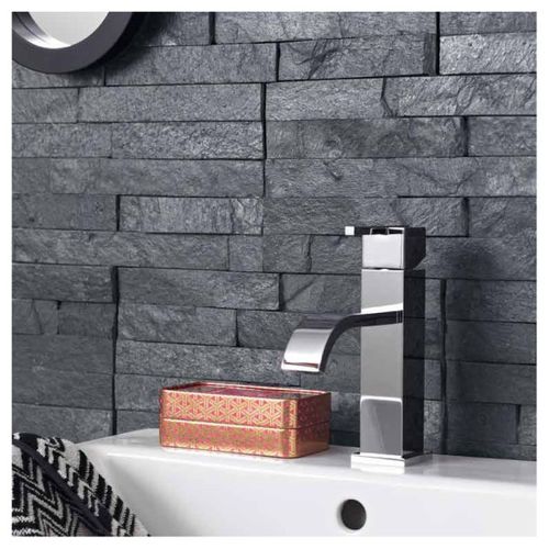 Parement en ardoise - SILVER GREY LEDGE - INDIA STONE EXPORT - d'intérieur / d'extérieur / texturé