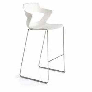 Chaise de bar contemporaine - ARWEN - REXSITT - d'intérieur / en acier / en polypropylène