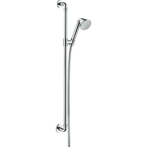 Set de douche mural - SHOWERS/FRONT 85 1jet EcoSmart - AXOR - contemporain / avec douche à main / pluie