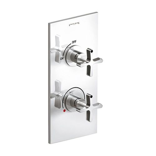 Mitigeur de douche - 36 520 585 -  Czech & Speake - à encastrer / thermostatique / en métal chromé