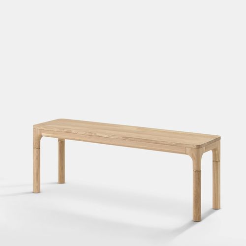 Banc contemporain - LITOOC - en chêne / sans dossier / sans accoudoirs