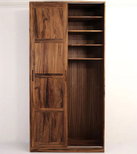 Armoire contemporaine - Oskar - LITOOC - en noyer / à portes coulissantes / sur mesure