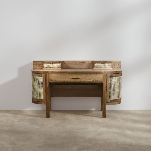 Bureau sur pied - Celine - LITOOC - contemporain / en frêne / droit