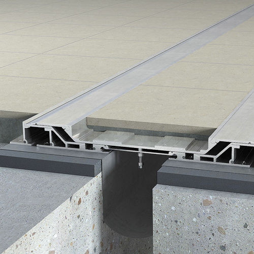 Joint de dilatation en aluminium - SEISMATEC 400-A01/A02 - Vexcolt UK - pour sol / pour mur / sismique
