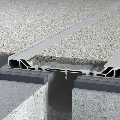 Joint de dilatation en aluminium - SEISMATEC 420-A01/A02 - Vexcolt UK - pour sol / pour mur / sismique