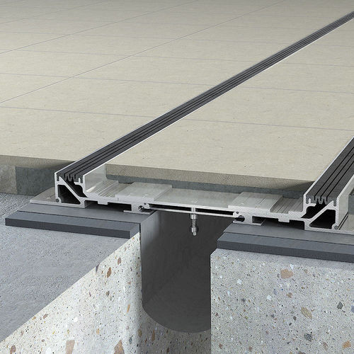 Joint de dilatation en aluminium - SEISMATEC 440-A01/A02 - Vexcolt UK - pour sol / pour mur / sismique