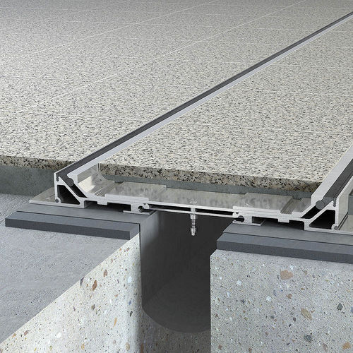 Joint de dilatation en aluminium - SEISMATEC 450-A01/A02 - Vexcolt UK - pour sol / pour mur / sismique