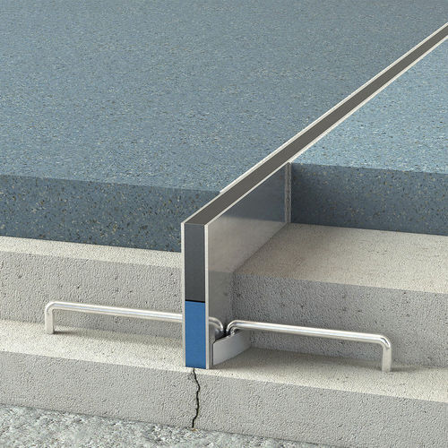 Joint de dilatation en acier inox - MICRATEC VS - Vexcolt UK - pour sol