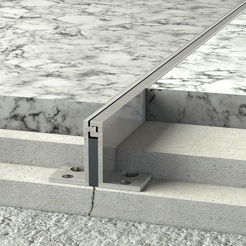 Joint de dilatation en aluminium - MICRATEC TB - Vexcolt UK - pour sol