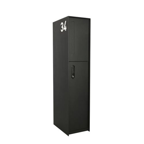 Boîte à colis sur pied - FENIX FRONT - eSafe - individuelle / à code
