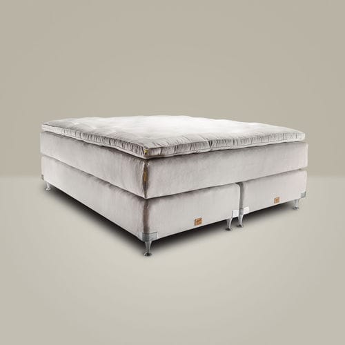 Lit double - SOULFUL - Mattsons Beds - contemporain / tapissé / en tissu