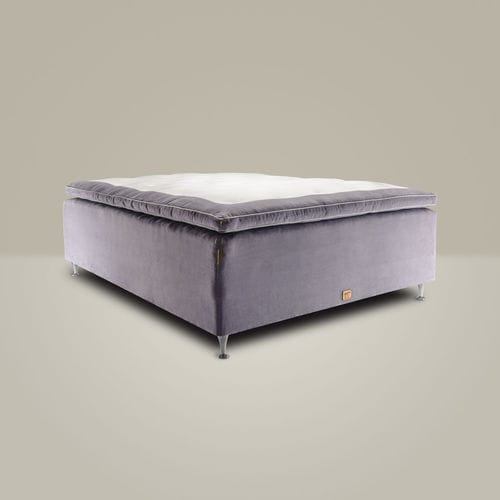Lit double - STRAND - Mattsons Beds - contemporain / tapissé / en tissu