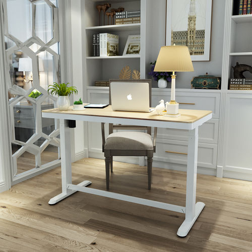 Bureau sur pied - ET118W-N - Loctek Ergonomic Technology Corp. - contemporain / en bois / en métal