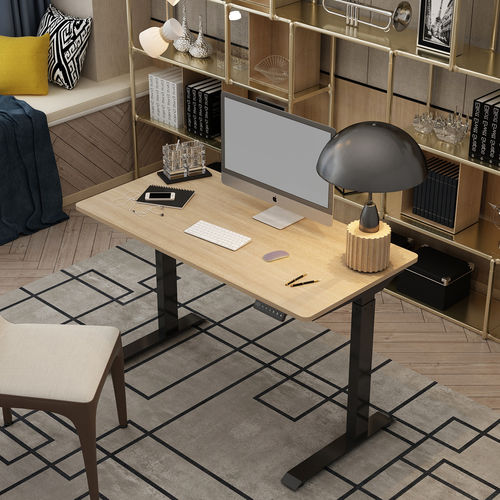 Bureau sur pied - ET119 - Loctek Ergonomic Technology Corp. - contemporain / en bois / en métal