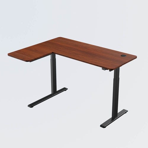 Bureau sur pied - ET116L - Loctek Ergonomic Technology Corp. - contemporain / en bois / en L