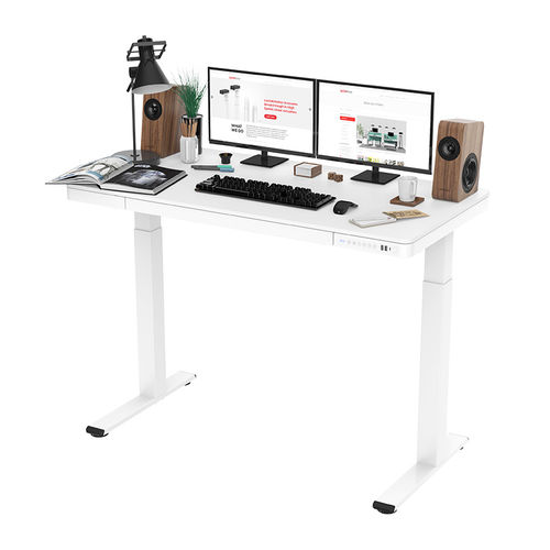 Bureau sur pied - ET118D - Loctek Ergonomic Technology Corp. - contemporain / en bois / droit