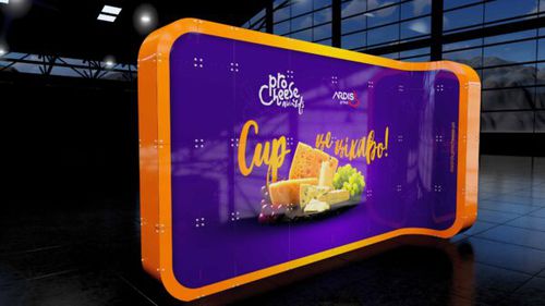Stand pour exposition - PHOTO ZONE 2 - MODULAR GLASS SYSTEM NEO LTD