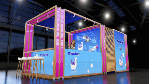 Kiosque commercial - MODULAR GLASS SYSTEM NEO LTD - de restauration / d'intérieur / en bois
