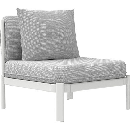 Canapé modulable - Nexo Central - MOWEE - contemporain / d'extérieur / en tissu
