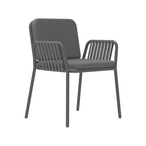 Chaise contemporaine - Easychair Ribbons  - MOWEE - d'extérieur / d'intérieur / en tissu