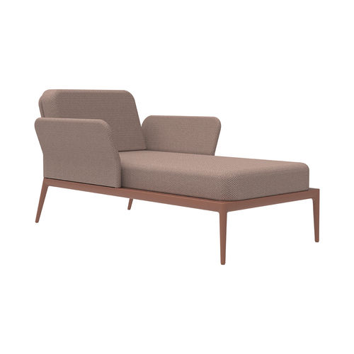 Bain de soleil contemporain - Divan Cover - MOWEE - en tissu / en aluminium laqué / professionnel