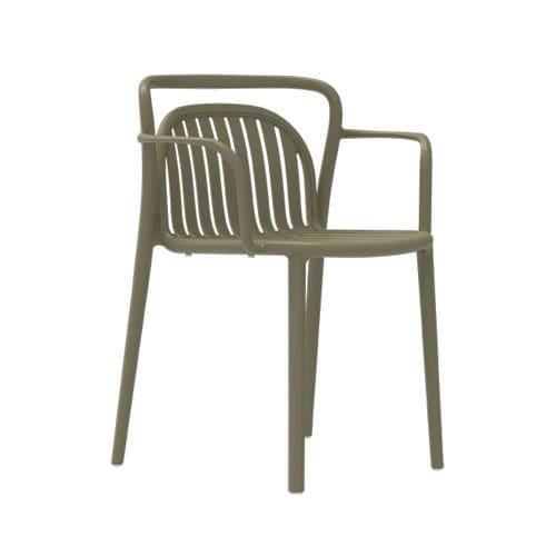 Chaise contemporaine - Slats Classe - MOWEE - d'extérieur / d'intérieur / en polypropylène