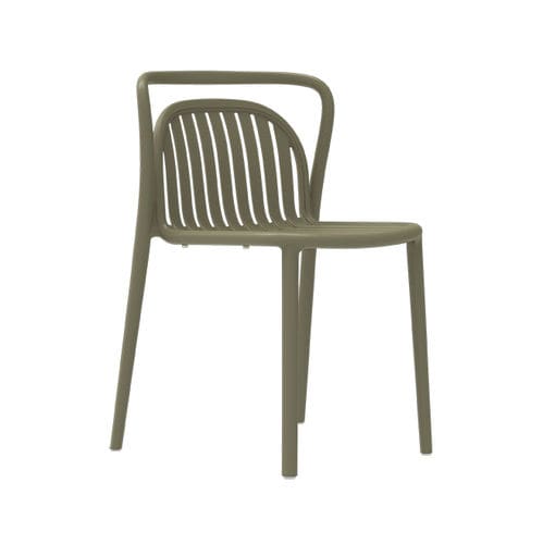 Chaise contemporaine - Slats Classe - MOWEE - d'extérieur / d'intérieur / en polypropylène