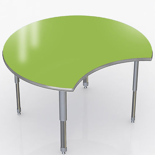 Table de travail contemporaine - DRY ERASE - Allied - en stratifié / avec piètement en métal / rectangulaire